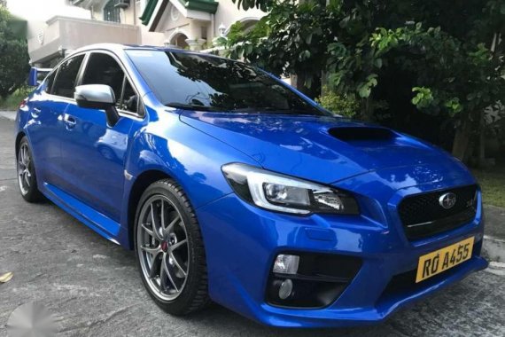 2017 Subaru WRX STI AWD 2.5 Blue For Sale 