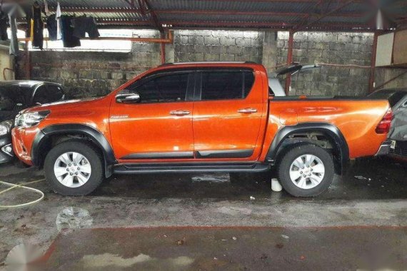 2016 Toyota Hilux 2.8 G 4x4 Automatic Metallic Orange for sale