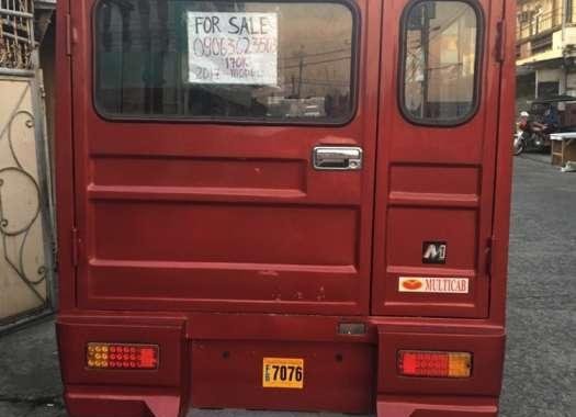 For sale Suzuki Multicab deluxe XTR EFI 2017 model