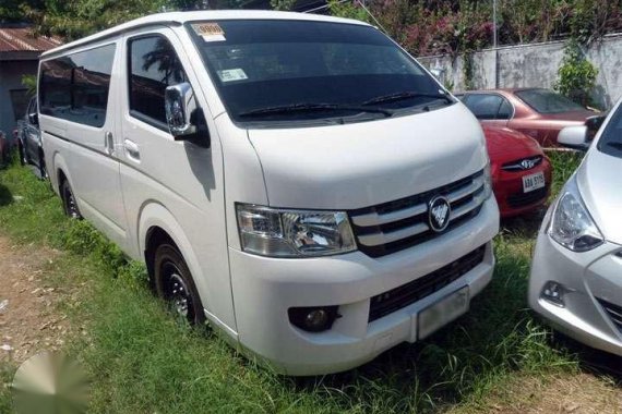 2015 Foton View Transvan MT DSL for sale 