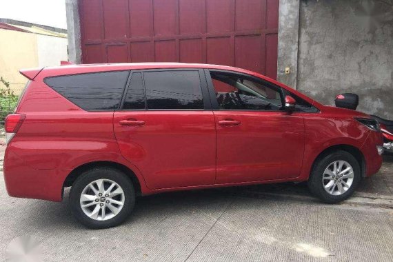 2016 Toyota Innova 20 E Manual Red Mica for sale