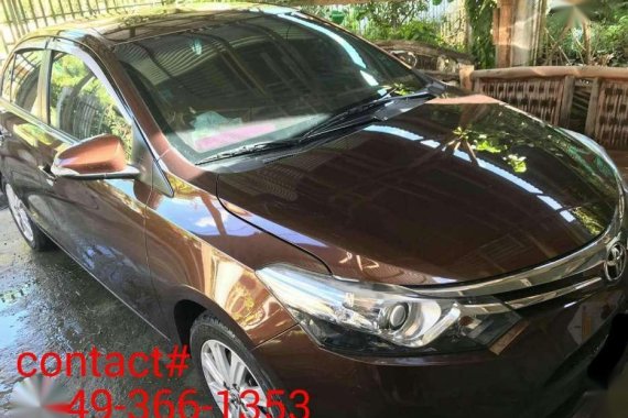 Toyota Vios 2014 1.5G VVTi MT Brown For Sale 