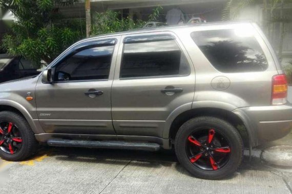 2004 Ford Escape 4x4 3.0 V6 AT Brown For Sale 