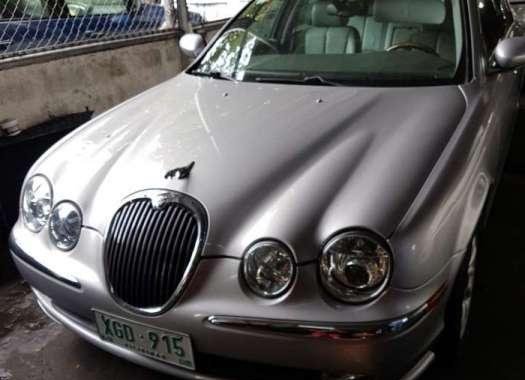 2003 Jaguar S Type 3.0 V6 AT Silver For Sale 