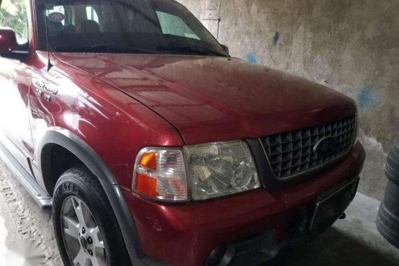 Ford Explorer 2004 Eddie Bauer 4.0 V6 Red For Sale 