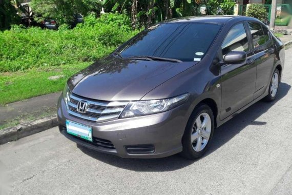 2012 Honda City Manual Brown Sedan For Sale 