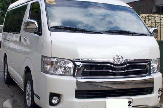 2016 Toyota HiAce Super Grandia AT White For Sale 