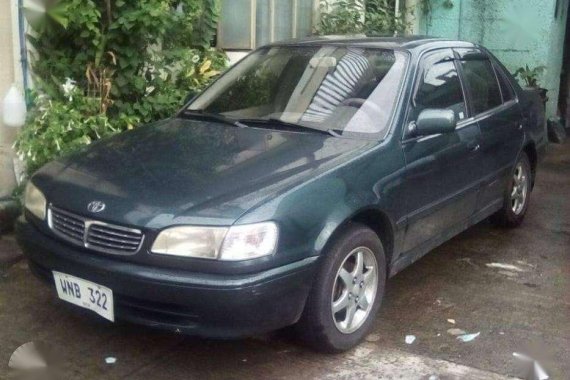 2000 Toyota Corolla green for sale