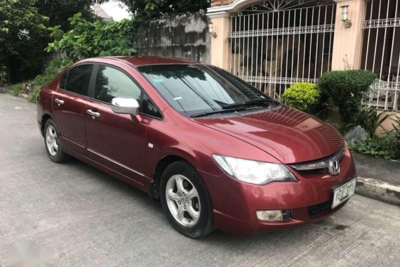 2006 Honda Civic fd 1.8v red for sale