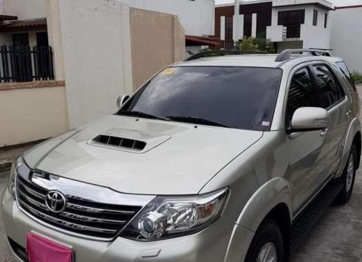 For sale Toyota Fortuner V 2014