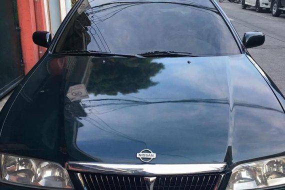 NISSAN EXALTA 2001 1.6 AT Green Sedan For Sale 