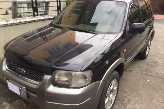 2006 Ford Escape XLS AT 4x2 2.0L Black For Sale 