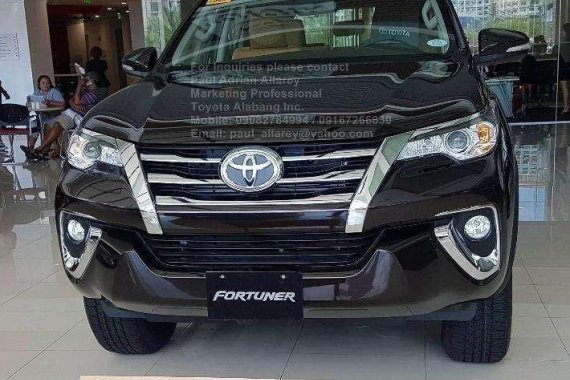 2018 Toyota Fortuner 4x2 G AT Dsl 162k DP