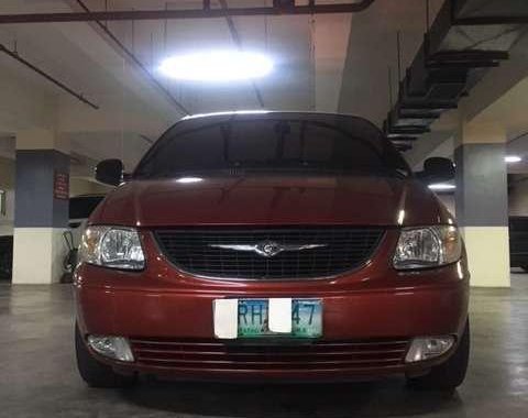 2004 Chrysler Town and Country AT Red For Sale 