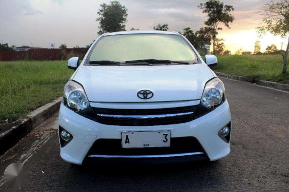 Toyota Wigo 2014 G Top of The Line Manual Transmission