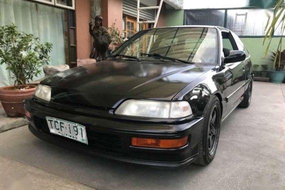 Honda Civic EF Hatchback 1991 Black For Sale 