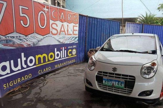 2013 Suzuki Celerio DX Gas Automatic White For Sale 