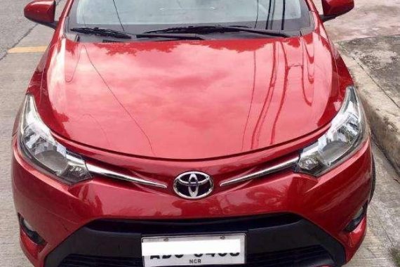 Super Fresh Toyota Red Vios 2015 E for sale 