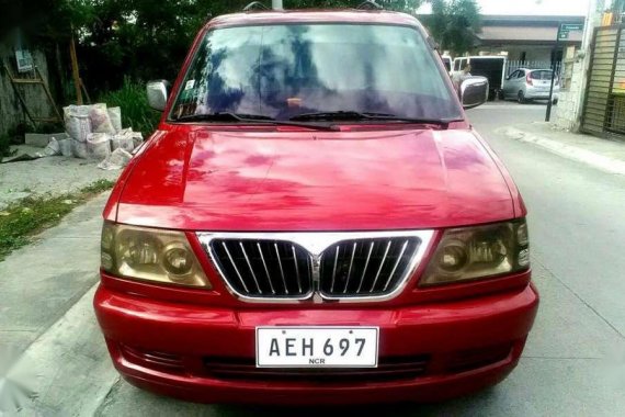 Mitsubishi Adventure GLS 2002 1.8 MT Red For Sale 