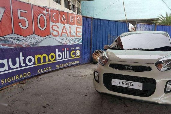 2017 Kia Picanto EX Gas Automatic White For Sale 