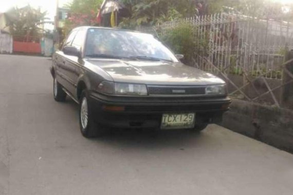 Toyota Smallbody Corolla XE 1992 MT Gray For Sale 