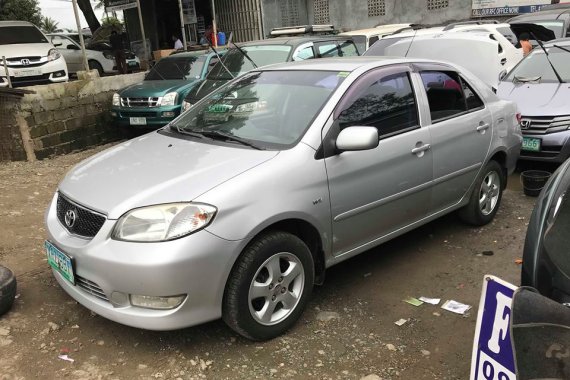 Toyota Vios 1.3 E Manual 2005 Silver For Sale 