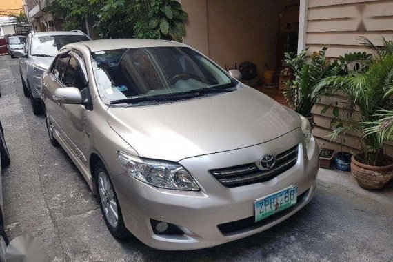 2008 Toyota Corolla Altis V 1.8 AT Beige For Sale 