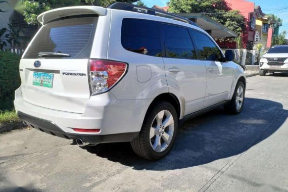 2011 Subaru Forester Turbo AT White For Sale 