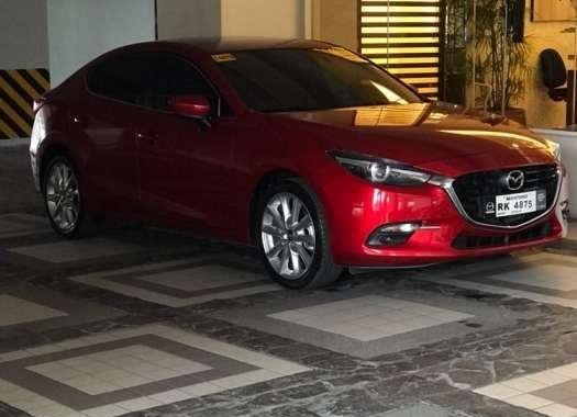 2017 Mazda 3 2.0L Skyactiv Red Sedan For Sale 