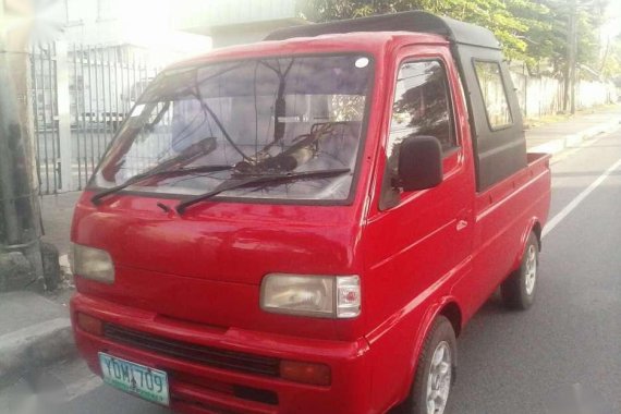 2006 Suzuki Multicab Dropside F6A Red For Sale 