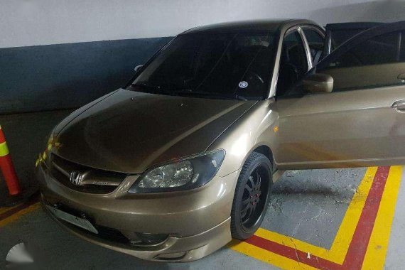 Honda Civic 2001 Automatic Golden For Sale 