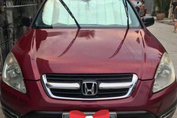 Fresh Honda CRV 2003 2.0i-VTEC Red For Sale 