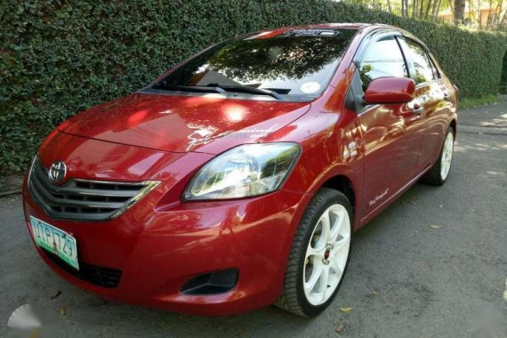 Toyota Vios J 2012 MT Red Sedan For Sale 