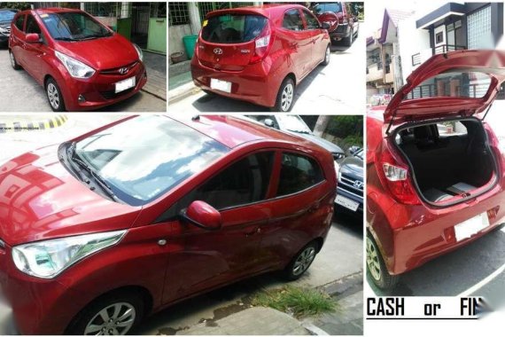 Hyundai Eon GLS 2014 0.8 MT Red For Sale 