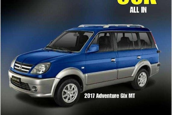 FOR SALE 2017 MITSUBISHI Adventure Glx Manual