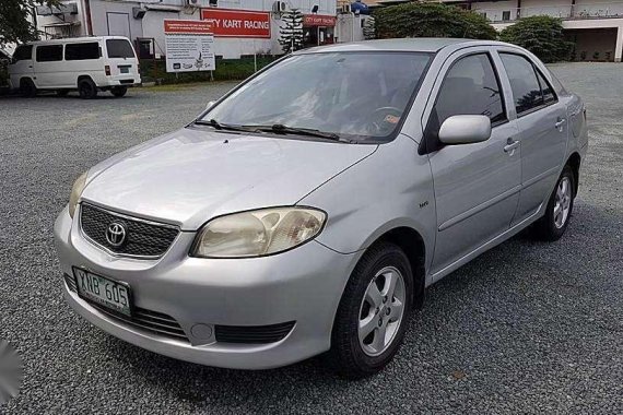 2004 Toyota Vios 1.3 E Manual Silver For Sale 