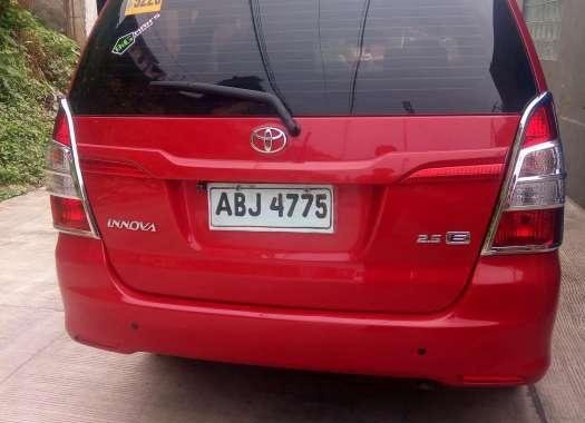 2015 Toyota Innova e FOR SALE