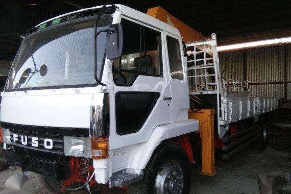 Isuzu Forward boom truck 8 hole 7 toner 6d14 turbo