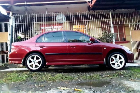 2004 Honda Civic Dimension 1.6 MT Red For Sale 