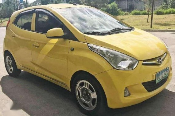 Hyundai Eon Gls 2012 Manual Yellow For Sale 