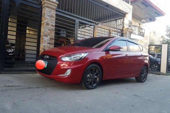 Hyundai Accent CRDi 2013 HB AT Red For Sale 