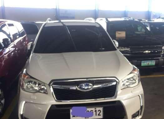 2014s Subaru Forester XT AT White SUV For Sale 