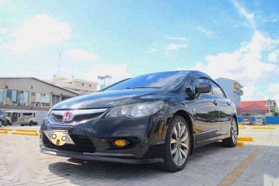 Honda Civic 2010 1.8S AT Black Sedan For Sale 