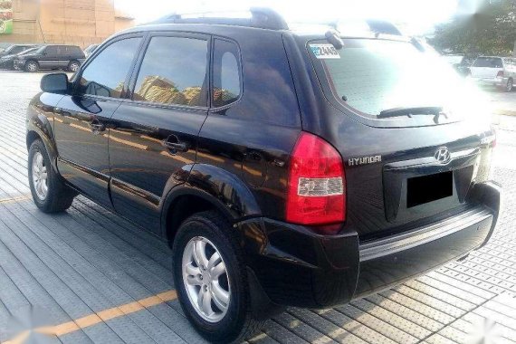 2008 Hyundai Tucson AT Black SUV For Sale 