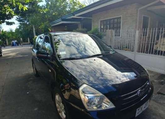 KIA Carnival 2007 AT Diesel Black Van For Sale 