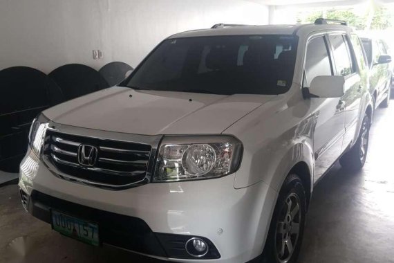 Fresh Honda Pilot 2012 AT White SUV For Sale 