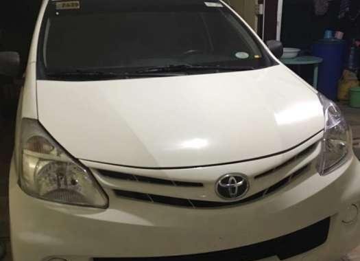 Toyota Avanza 1.3 manual transmission 2014 FOR SALE