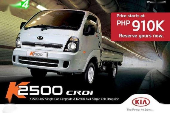 2018 Kia K2500 25L CRDI 6speed mt Euro 4 FOR SALE