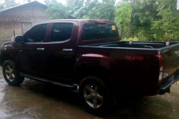 Isuzu D-max 2016 AT Red Pickup For Sale 