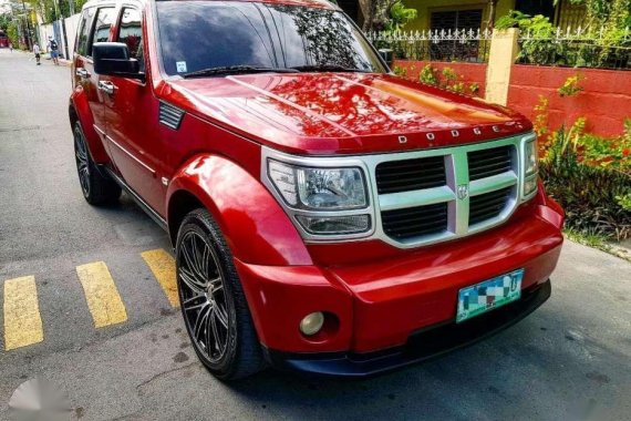 2009 Dodge Nitro SXT 4x4 AT Red For Sale 